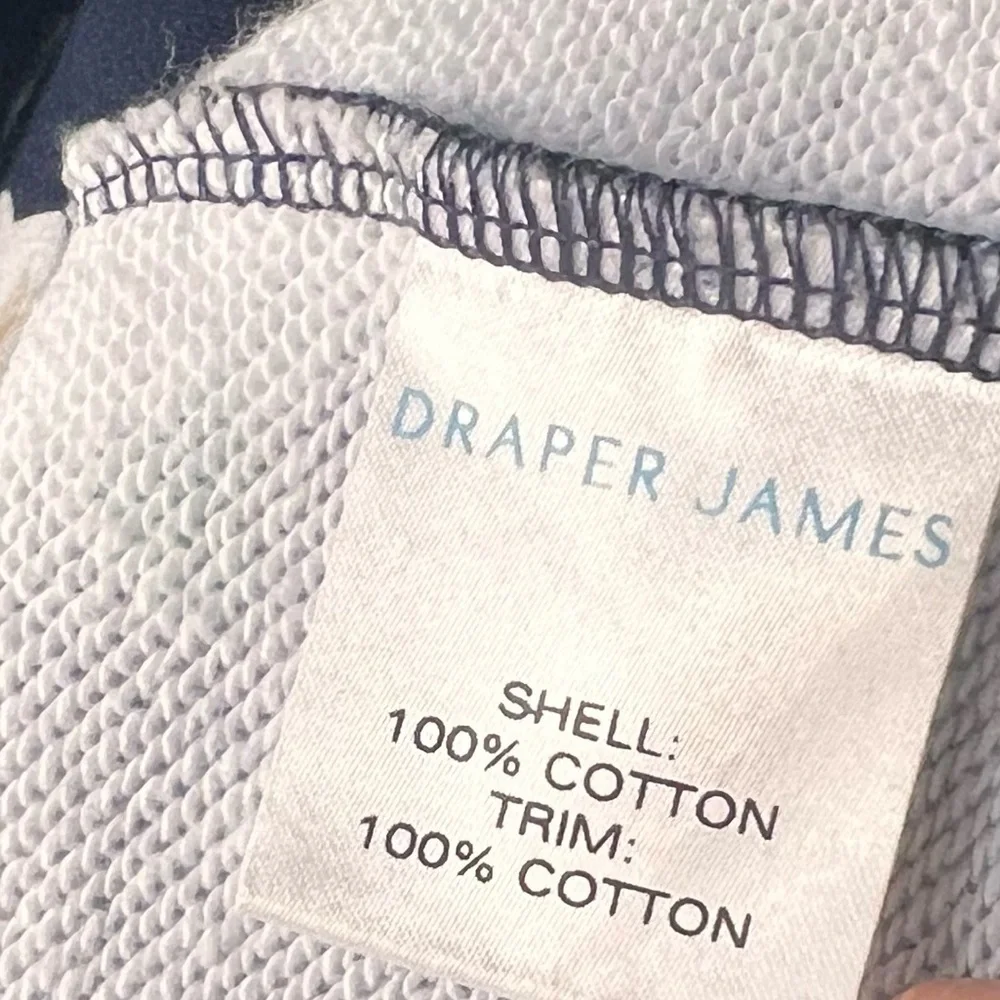 Draper James Natalie Magnolia Blue Floral Sweater Top